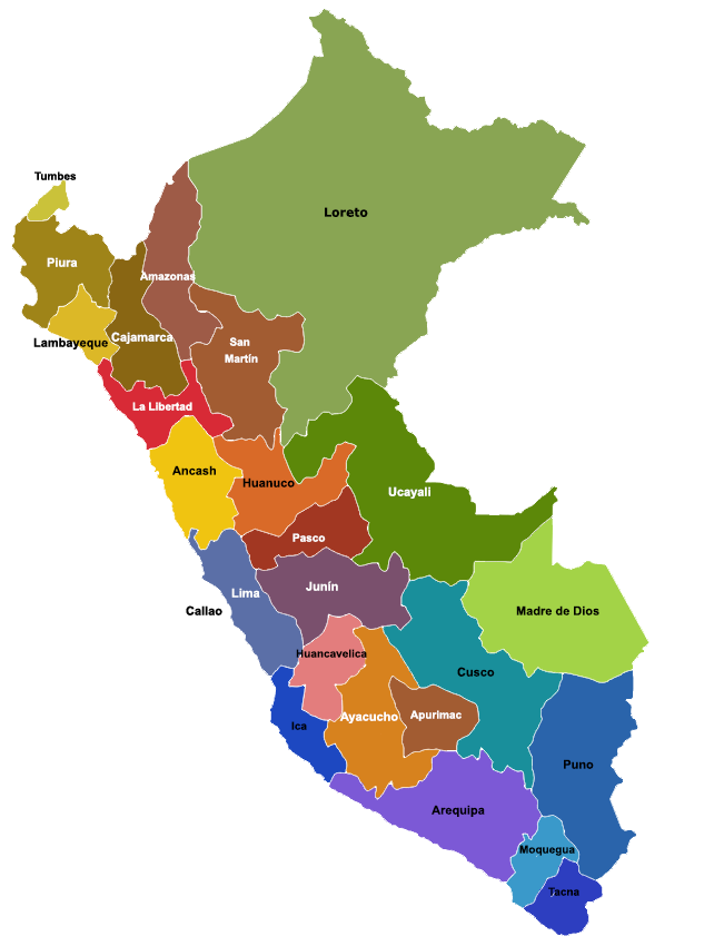 Mapa de sucursales